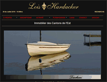Tablet Screenshot of loishardacker.com